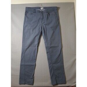 Peter Millar Stretch Twill Golf Pants Mens 38x33 Steel Blue Golf Cotton ME0B47